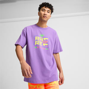 Puma Thermo R BND Korte Mouwen T-Shirt, Purple Glimmer, extralarge